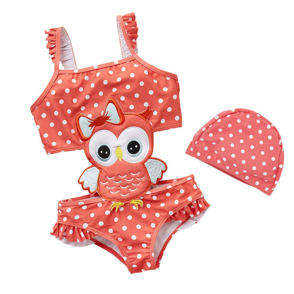 Wholesale Girls swimsuit fashion striped one-piece swimsuit